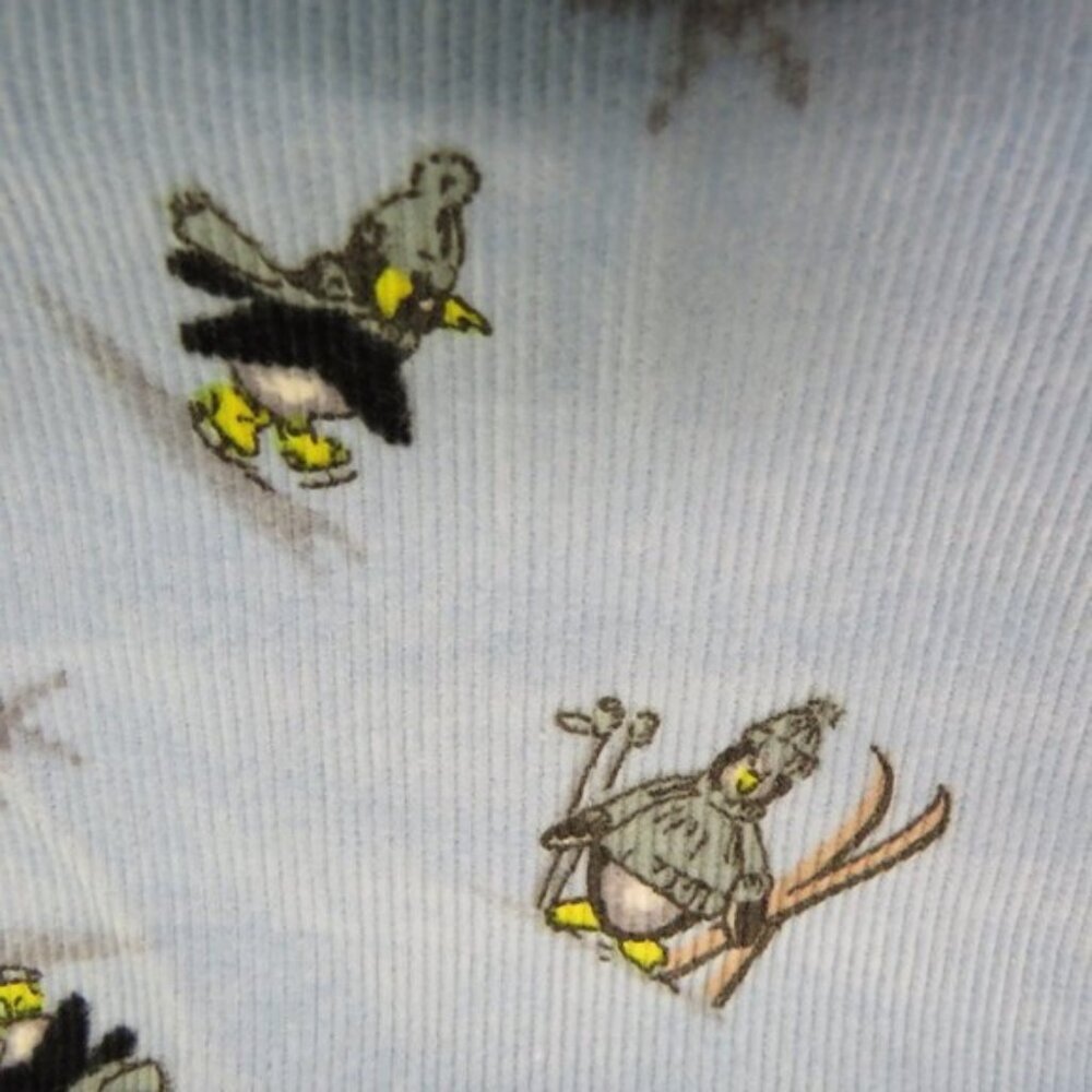 Penguin Corduroy Fabric Cotton Polyester Lightweight 2.5 yards
